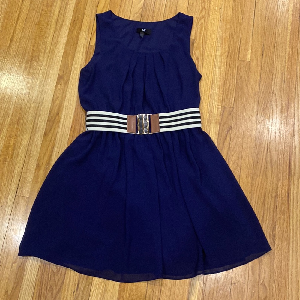 Navy Dress.